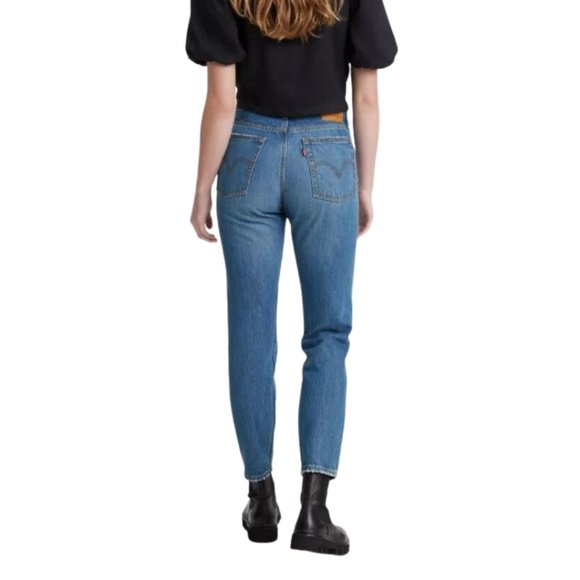 Levi's Vintage-Inspired Medium Wash Contemporary Wedgie Fit Ankle Jeans US 28 - Picture 9 of 10